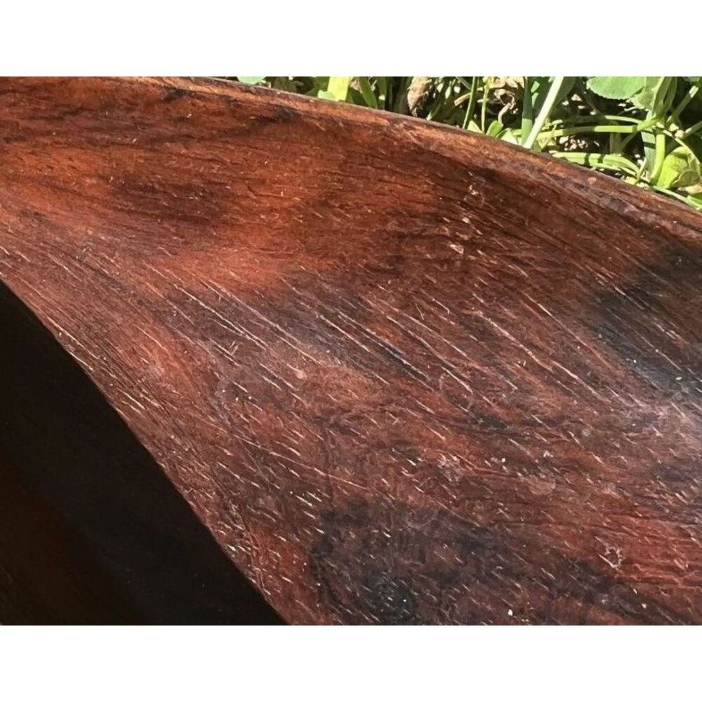 1960s Vintage Mid Century Modern Mahogany Wood Kitchen Living Room Candy Dish - Picture 3 of 3